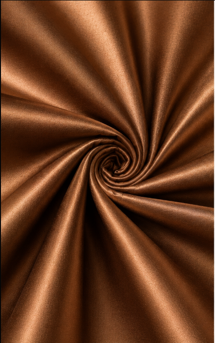 Bronze Metallic Fine Silk